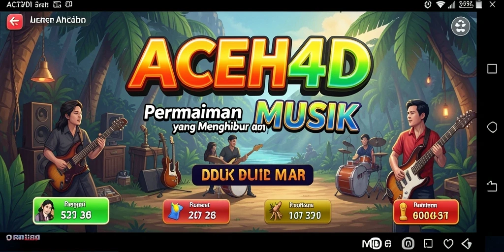 Tampilan gameplay ACEH4D yang seru dan interaktif.
