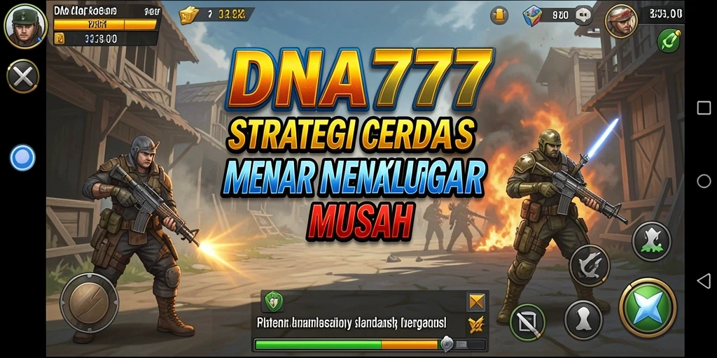 Tampilan gameplay strategis yang menarik dan interaktif.