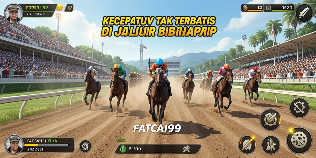 Screenshot menampilkan aksi balap motor yang mendebarkan.