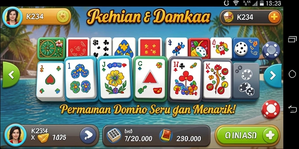 Gameplay seru dari K234 dengan tampilan menarik dan interaktif.