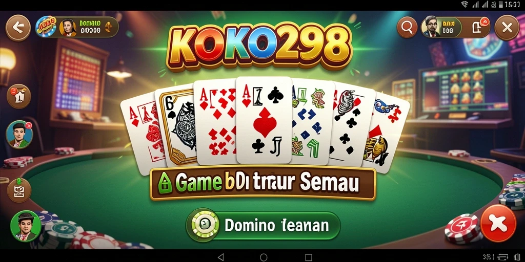 Tampilan gameplay KOKO288 yang menarik dan dinamis.