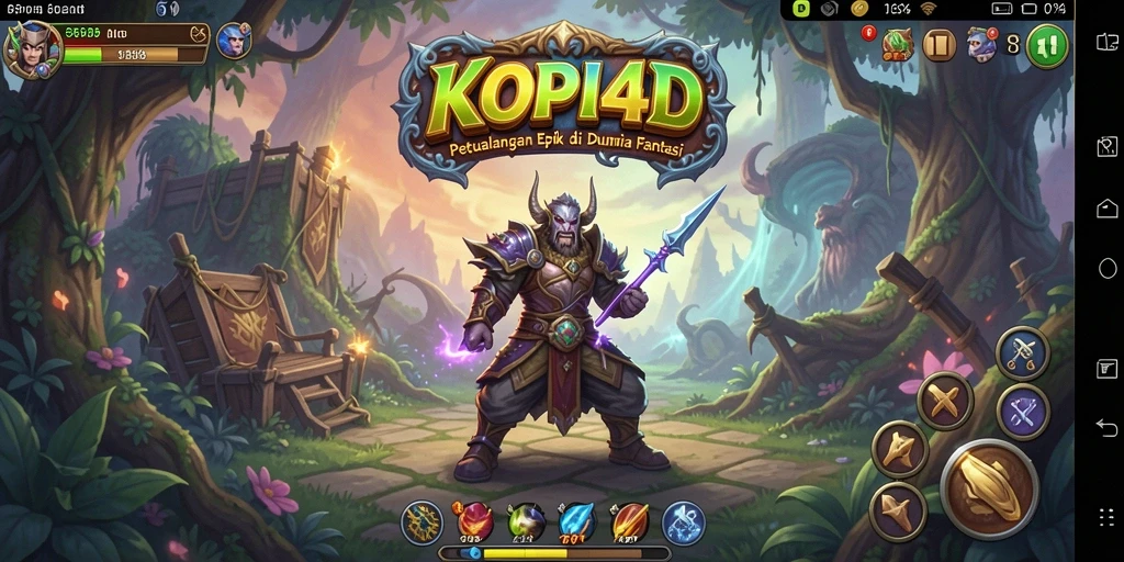 Tampilan gameplay KOPI4D yang menegangkan dan penuh aksi.