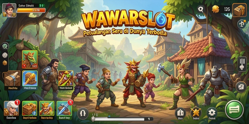 Tampilan gameplay Open World yang mengesankan dengan berbagai lokasi.